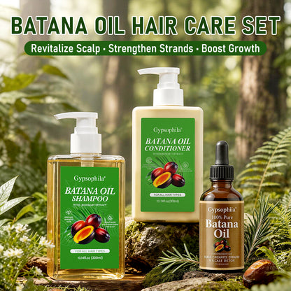 Gypsophila Batana Oil Shampoo set