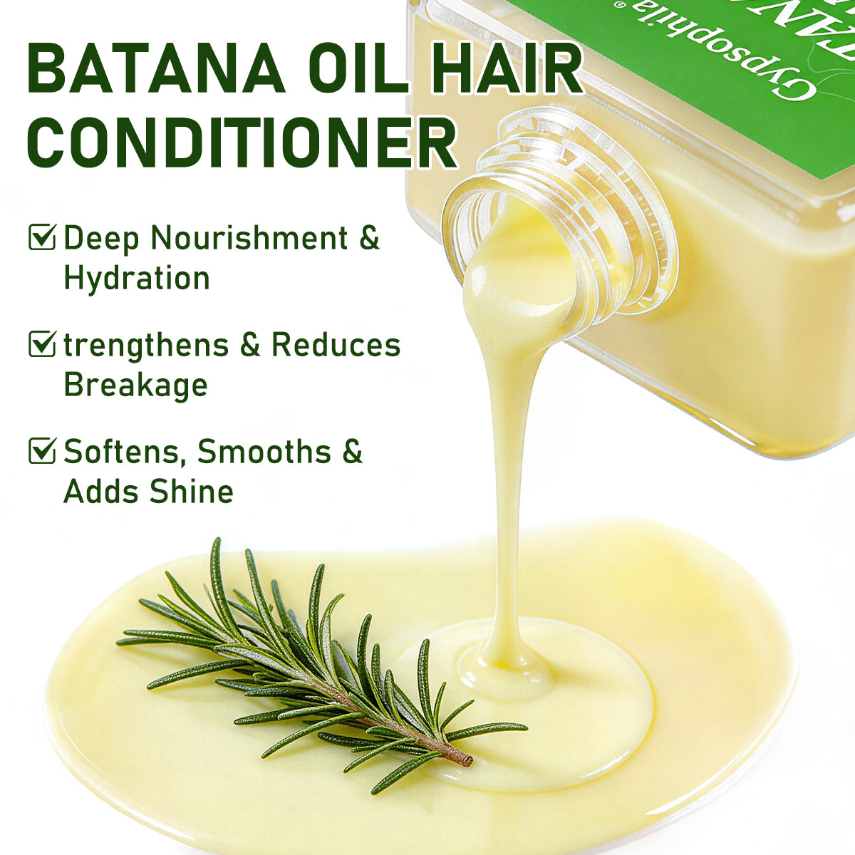 Gypsophila Batana Oil Shampoo set