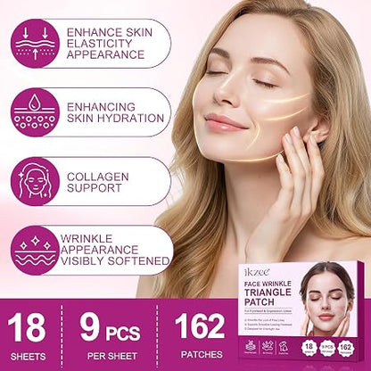 FACE WRINKLE TRIANGLE PATCH